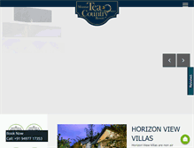 Tablet Screenshot of munnarteacountryresort.com